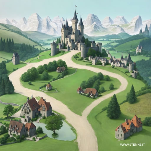 two paths leading to the same place