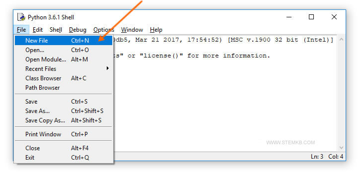 where is the editor of python?